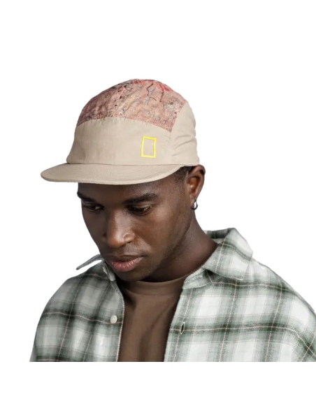 Καπέλα Buff 5 Panel Explore Cap Brindle