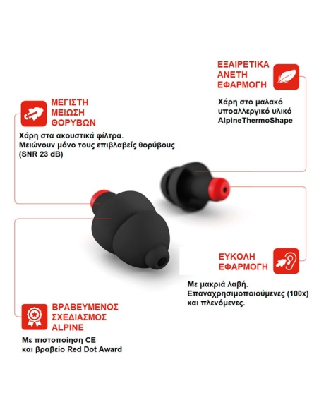 Earplugs - Sleeping Masks WorkSafe Alpine Earplugs