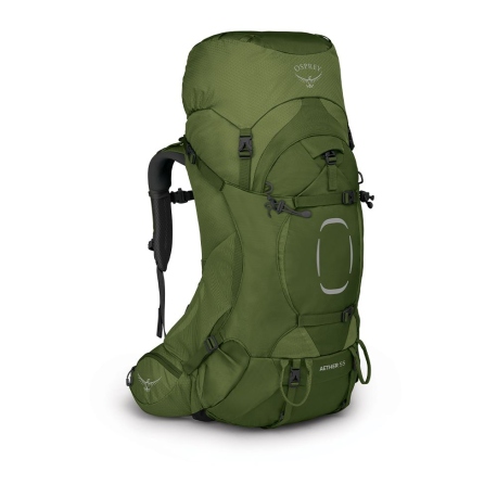 Σακίδια Ορειβατικά Osprey Aether 55 Garlic Mustard Green