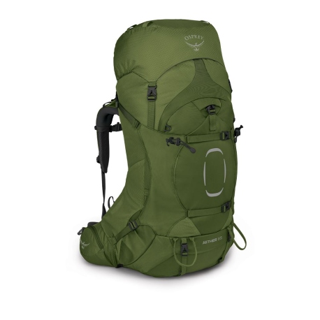 Σακίδια Ορειβατικά Osprey Aether 65 Garlic Mustard Green