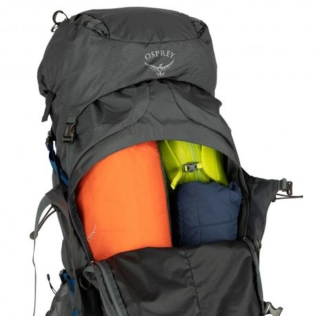 Hiking Backpacks Osprey Aether Plus 70 Axo Green