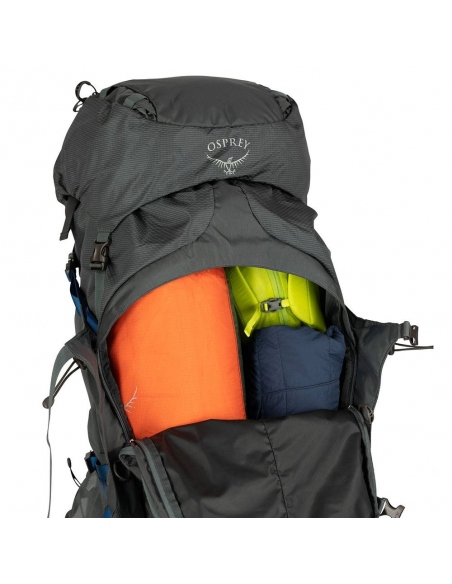 Hiking Backpacks Osprey Aether Plus 70 Axo Green