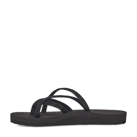 Slippers Teva Women's Olowahu Black On Black