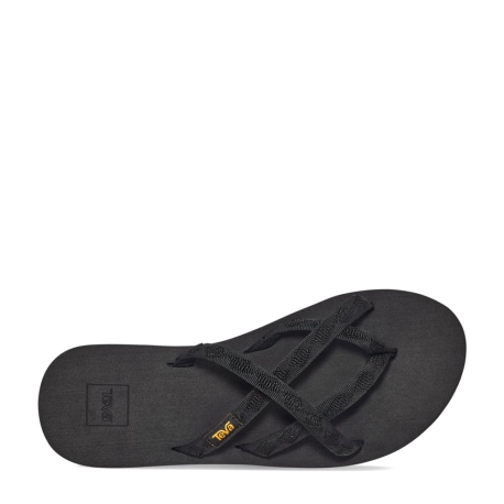 Slippers Teva Women's Olowahu Black On Black