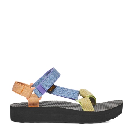 Sandals Teva Women's Midform Metallic Lilac
