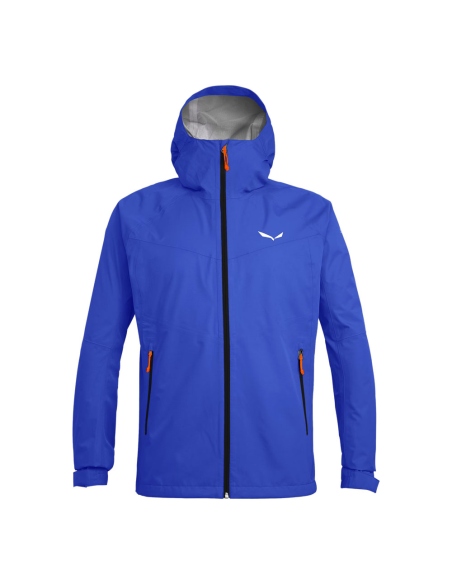 Jackets Salewa Men's Puez Aqua 3 Hardshell Jacket Blue