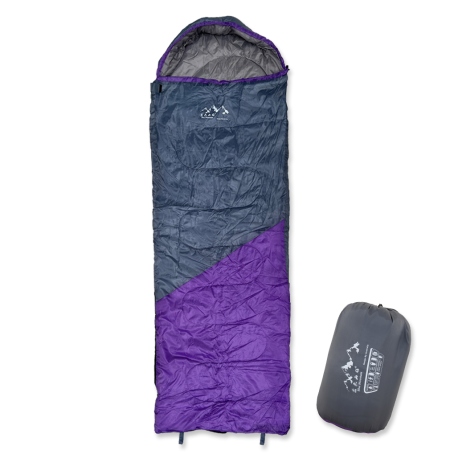 Mountain Blue 350 Sleeping Bag Purple
