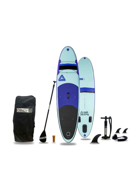 SUP SUP Aqua Drops Royal Purple 10'6" - 3.20m