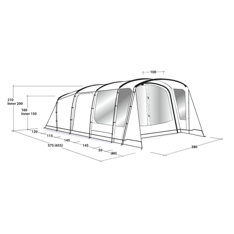 Αντίσκηνα / Σκηνές Outwell Greenwood 6 Tent