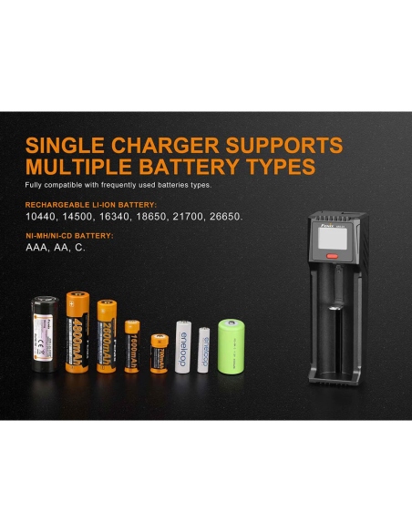 Φορτιστές Fenix ARE-D1 Battery Charger