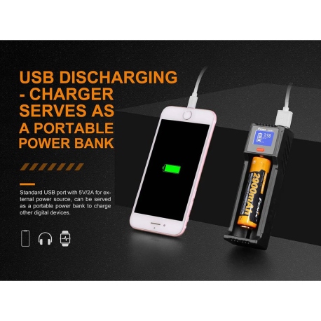 Φορτιστές Fenix ARE-D1 Battery Charger