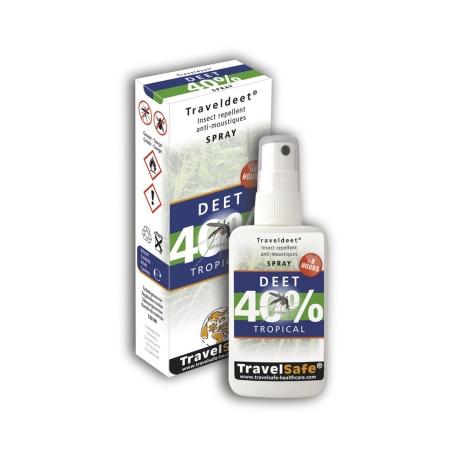 Εντομοαπωθητικό Travelsafe Spray Deet 40% 60ml