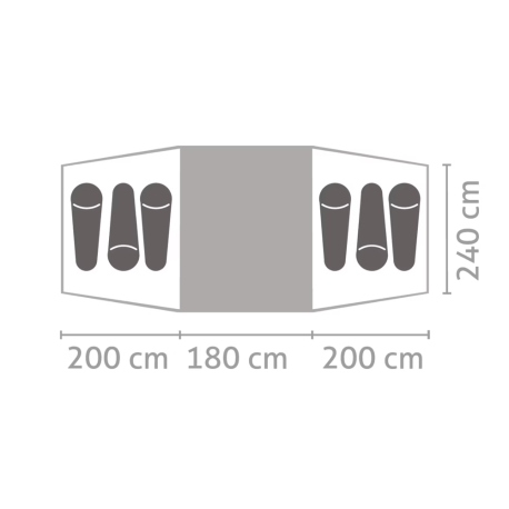 Mountaineering Tents Salewa Midway VI Tent