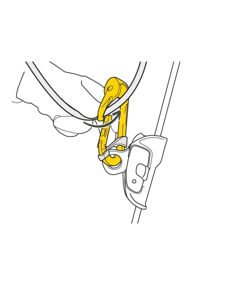 Carabiners Petzl Rollclip A Triact-Lock Pulley