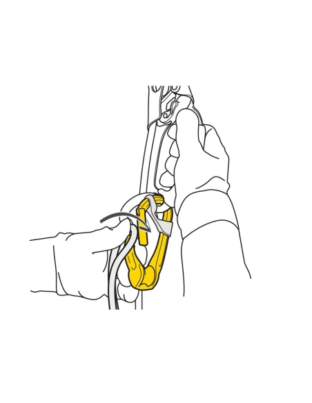 Carabiners Petzl Rollclip A Triact-Lock Pulley