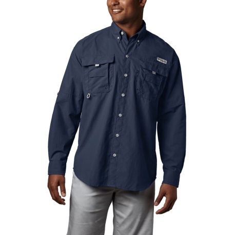 Columbia Men's PFG Bahama II Shirt Navy