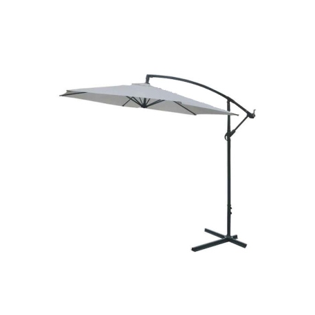 Aluminum Elliptical Garden Umbrella 3m