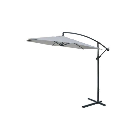 Beach Umbrellas Aluminum Elliptical Garden Umbrella 3m