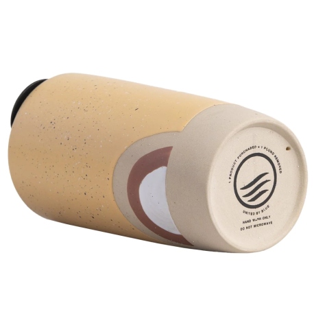 Hydration - Thermos - Bottles Apricot Arch Insulated Stoneware Mug 295ml Hydration - Thermos - Bottles Apricot Arch Insulated Stoneware Mug 295ml