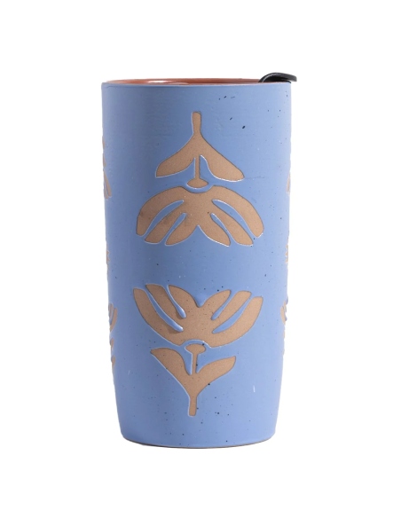 Hydration - Thermos - Bottles Cornflower Insulated Stoneware Mug 295ml