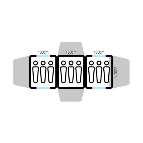 Αντίσκηνα / Σκηνές Oztrail Bungalow 9P Tent