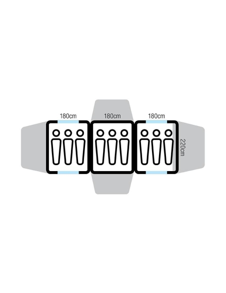 Αντίσκηνα / Σκηνές Oztrail Bungalow 9P Tent