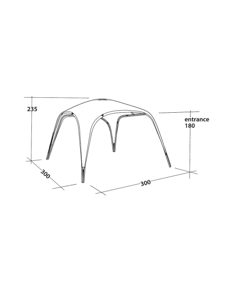 Gazebo Outwell Summer Lounge M