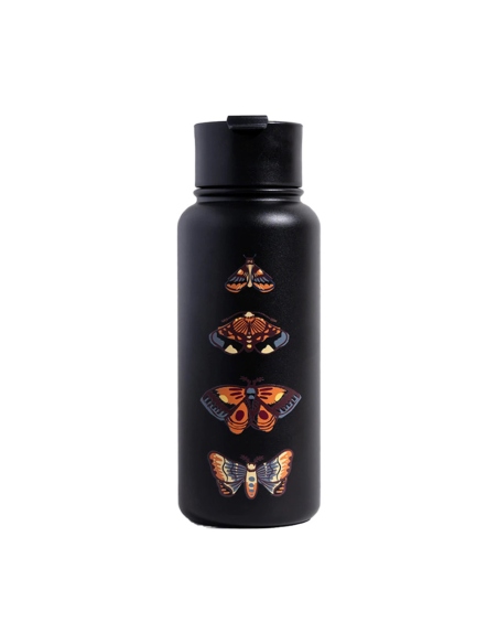 Υδροδοχεία - Θερμός - Παγούρια Ebony Moth Insulated Steel Bottle 1L
