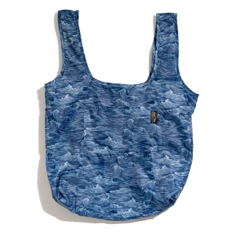 Σακίδια Πόλης Navy Wave Packable Tote Bag