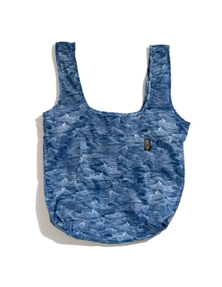 Σακίδια Πόλης Navy Wave Packable Tote Bag