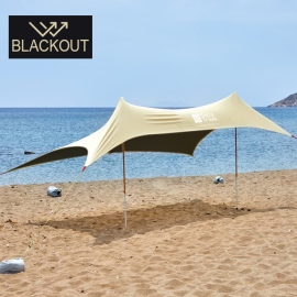 Beach Tents Salty Tribe Aeolians Elastic Beach Tent 3 x 2.5 m Blackout 2
