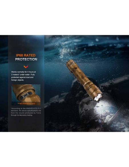 Flashlights Fenix TK20R UE Rechargeable 2800 Lumens