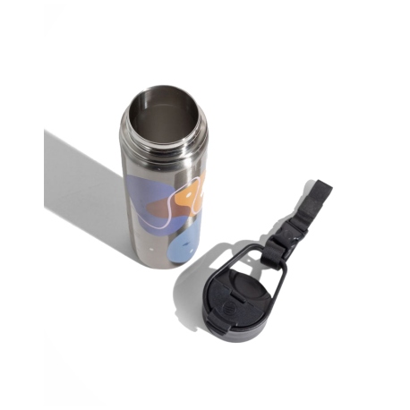 Υδροδοχεία - Θερμός - Παγούρια Metallic Silver Insulated Travel Mug 500ml
