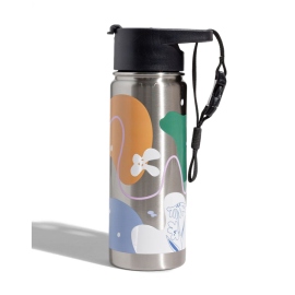 Υδροδοχεία - Θερμός - Παγούρια Metallic Silver Insulated Travel Mug 500ml