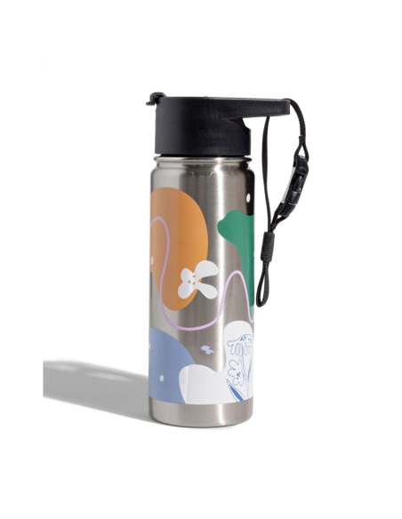 Υδροδοχεία - Θερμός - Παγούρια Metallic Silver Insulated Travel Mug 500ml
