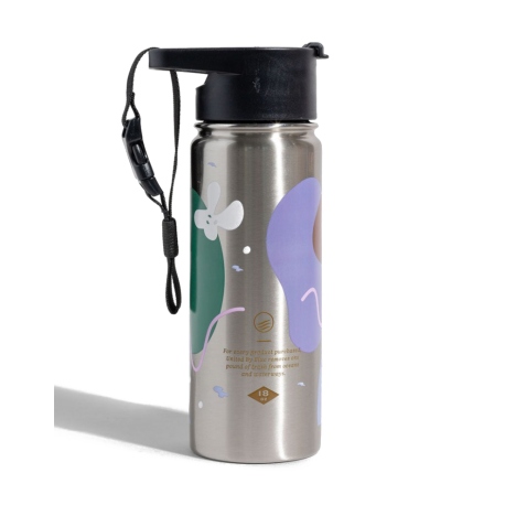Υδροδοχεία - Θερμός - Παγούρια Metallic Silver Insulated Travel Mug 500ml