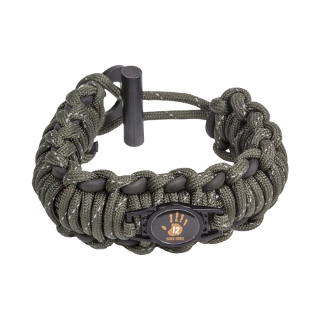 Βραχιόλια Επιβίωσης 12 Survivors Paracord Survival Band