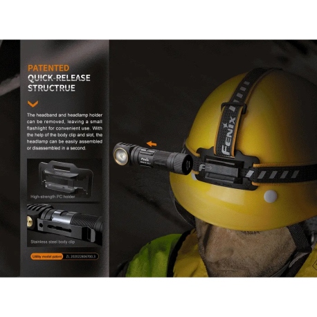 Φακοί Κεφαλής Fenix HM61R V2.0 Headlamp 1600 Lumens