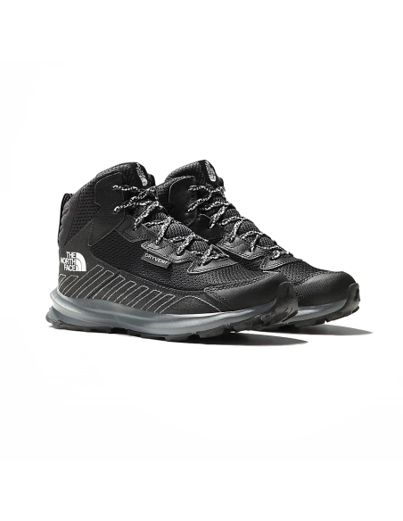 Μπότες - Ορειβατικά The North Face Teens Fastpack WP Mid Black