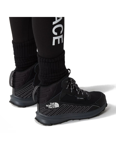 Μπότες - Ορειβατικά The North Face Teens Fastpack WP Mid Black