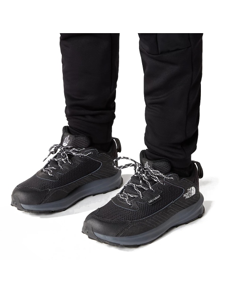 Μπότες - Ορειβατικά The North Face Teens Fastpack WP Low Black