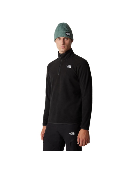 Φλις The North Face Men's 100 Glacier 1/4 Zip Black