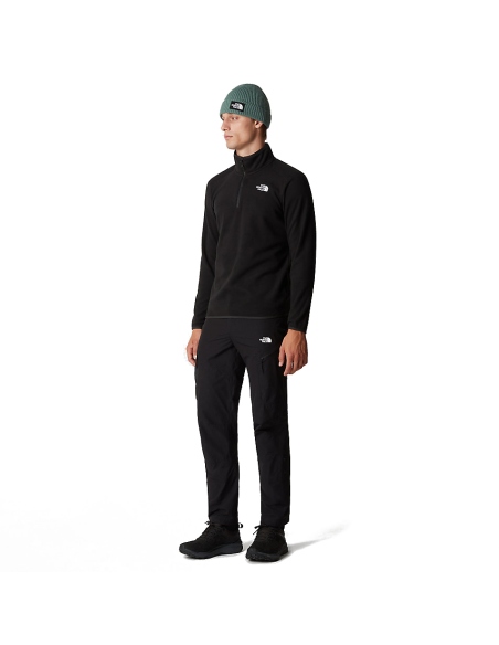 Φλις The North Face Men's 100 Glacier 1/4 Zip Black