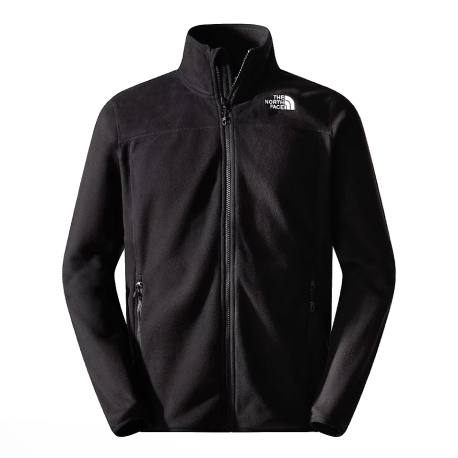 The North Face Men's 100 Glacier Full Zip Black