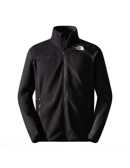 Fleece The North Face Men's 100 Glacier Full Zip Black