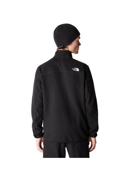 Fleece The North Face Men's 100 Glacier Full Zip Black