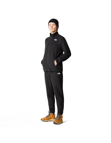 Fleece The North Face Men's 100 Glacier Full Zip Black