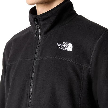 Φλις The North Face Men's 100 Glacier Full Zip Black