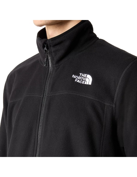 Φλις The North Face Men's 100 Glacier Full Zip Black