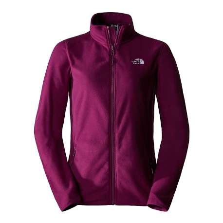 The North Face Women's 100 Glacier Full Zip Boysenberry